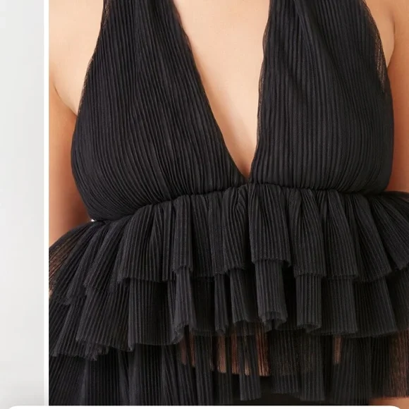 Black halter top - Picture 5 of 6